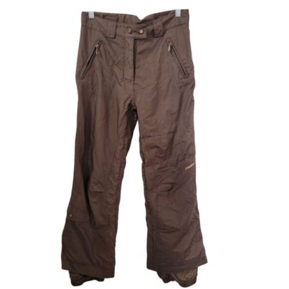 Obermeyer Tyler Pant Juniors 14 Flare Snow Ski Y2K Insulated Fleece Lined‎ Teen - Picture 1 of 16